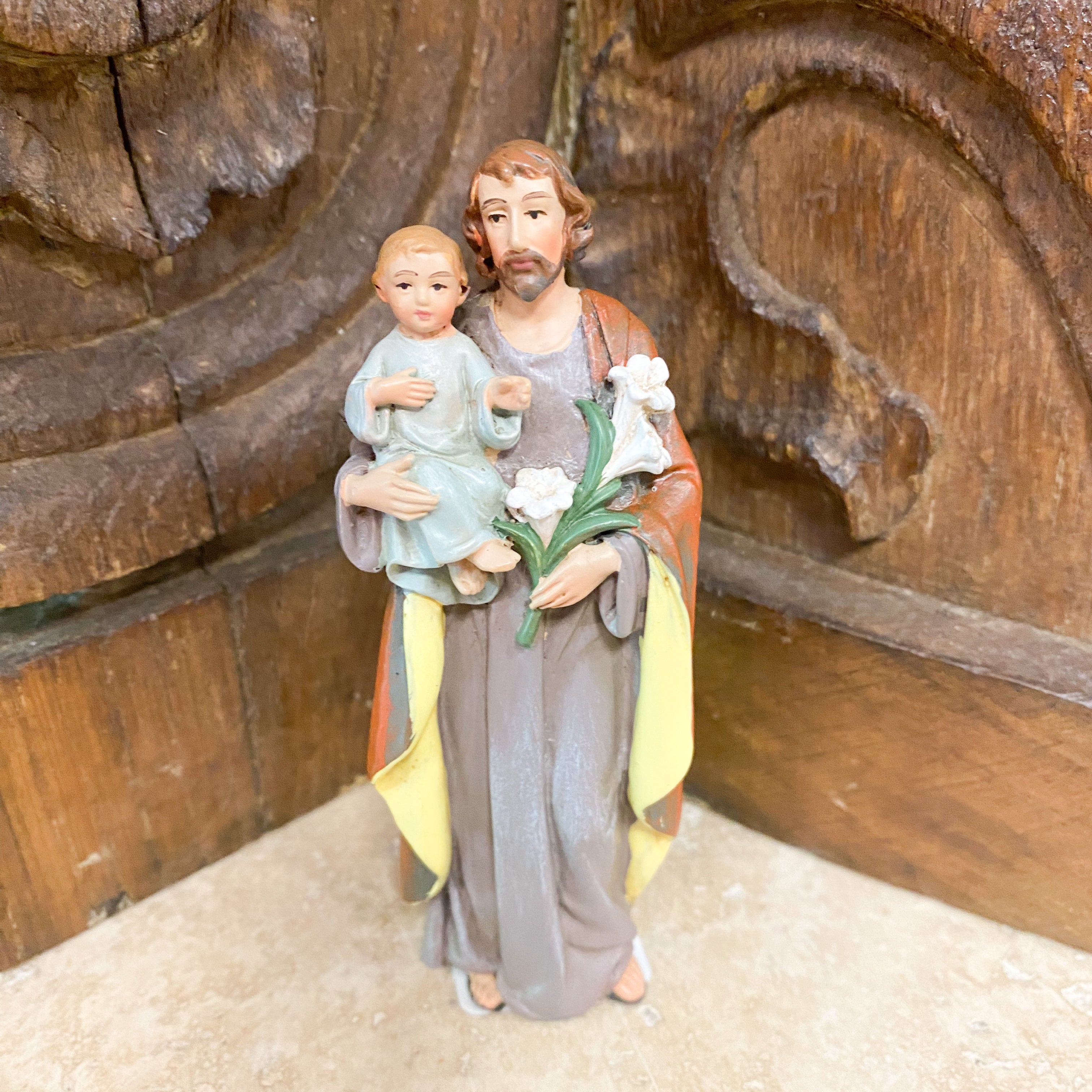 4" St. Joseph Figure Renaissance