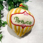 Fancy Finial Wool Ornament
