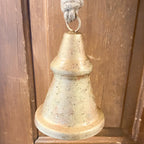 Rustic Gold Bell Ornament