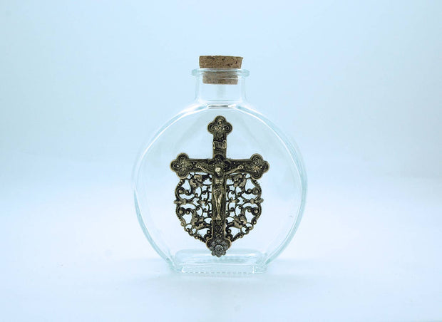 VHWB30 - Holy Water Bottle with Crucifix
