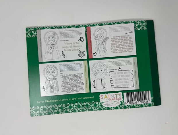 Catholic Saints Ordinary Time Coloring Book