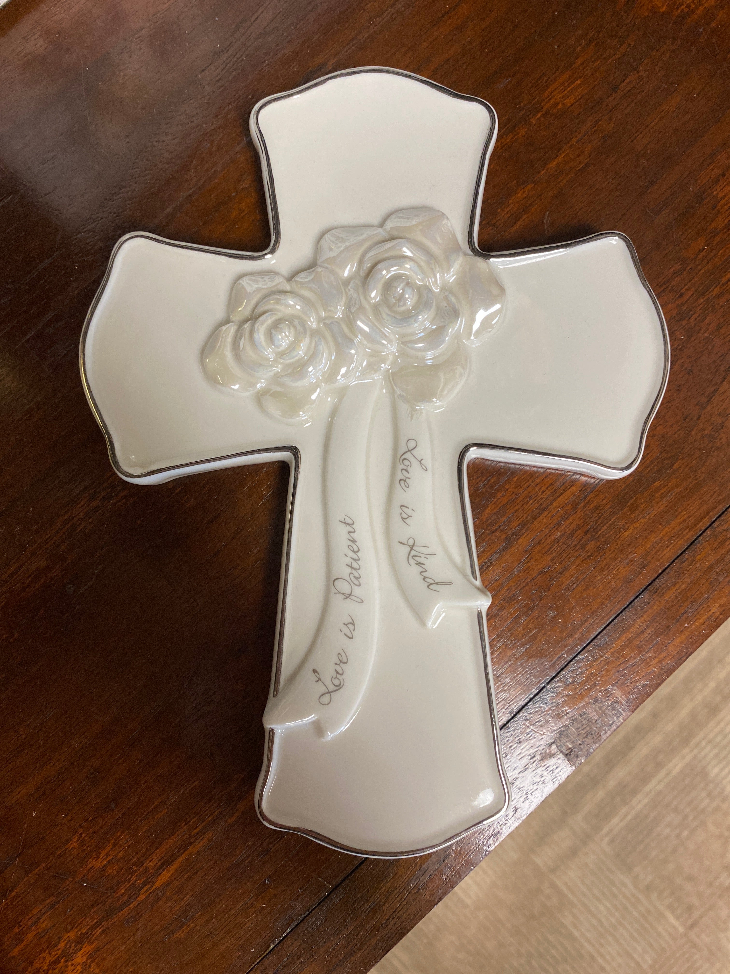 7" Wedding Wall Cross