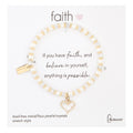 6"L Gold Heart Bracelet
