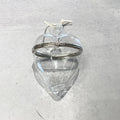 Glass Keepsake Ornament Heart