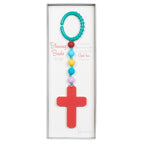 10"L Cross Blessing Beads