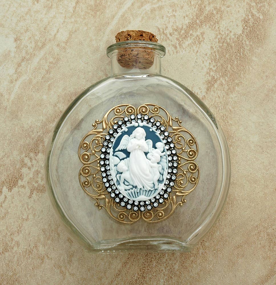 VHWB20A - Vintage Angel Cameo Water Bottle
