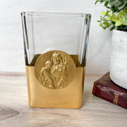 Gold Leaf Vase