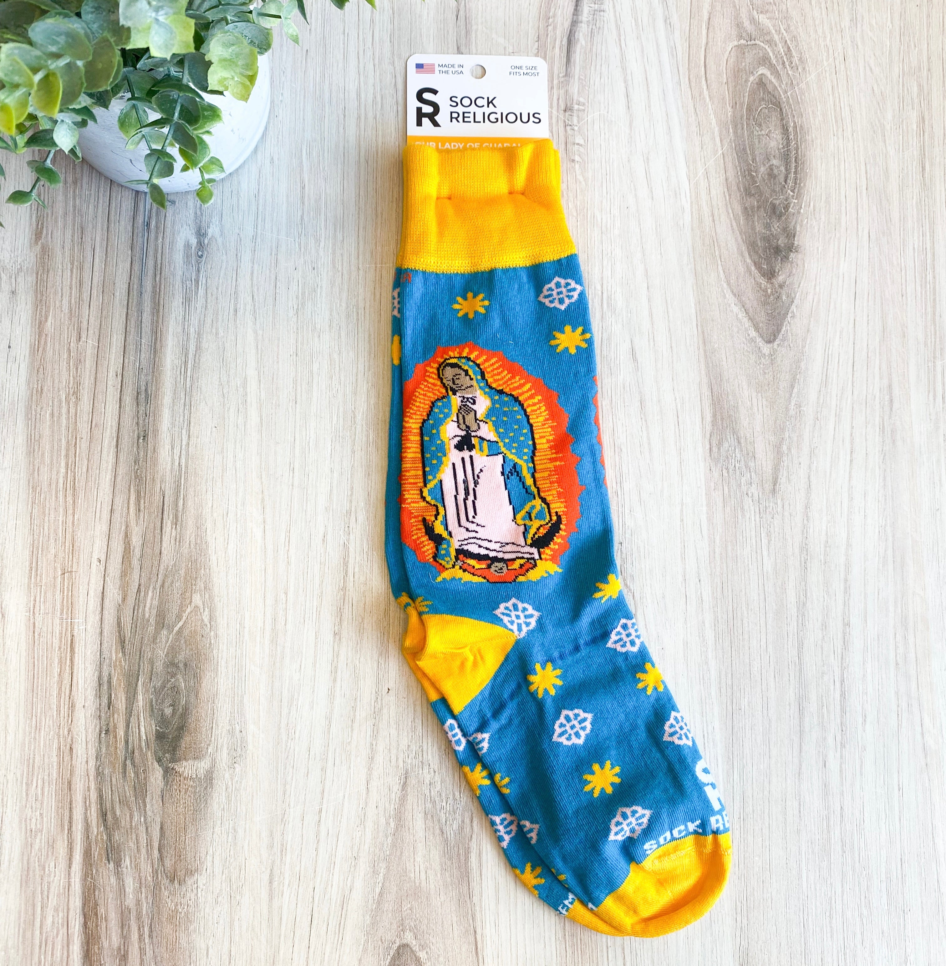 Our Lady of Guadalupe Adult Socks