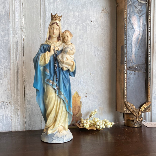 Our Lady of the Rosary in Color 10"