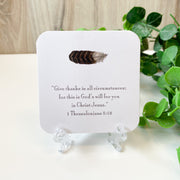Verse Card/Easel - Thankfulness - 24 Verses