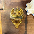 Brass Angel Holy Water Font