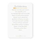 Golden Arrow Prayer Card