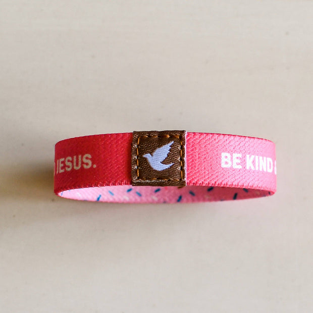 Kind and Brave Sprinkles Girls Elastic Bracelet