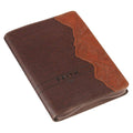 Journal Classic Zip Brown Faith Mountains Matt. 17:20