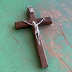 5" Wooden Crucifix