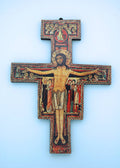 GG5 - Greek San Damiano Wall Cross Accent