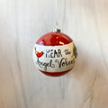 Christmas Cardinal Ornament in Gift Box