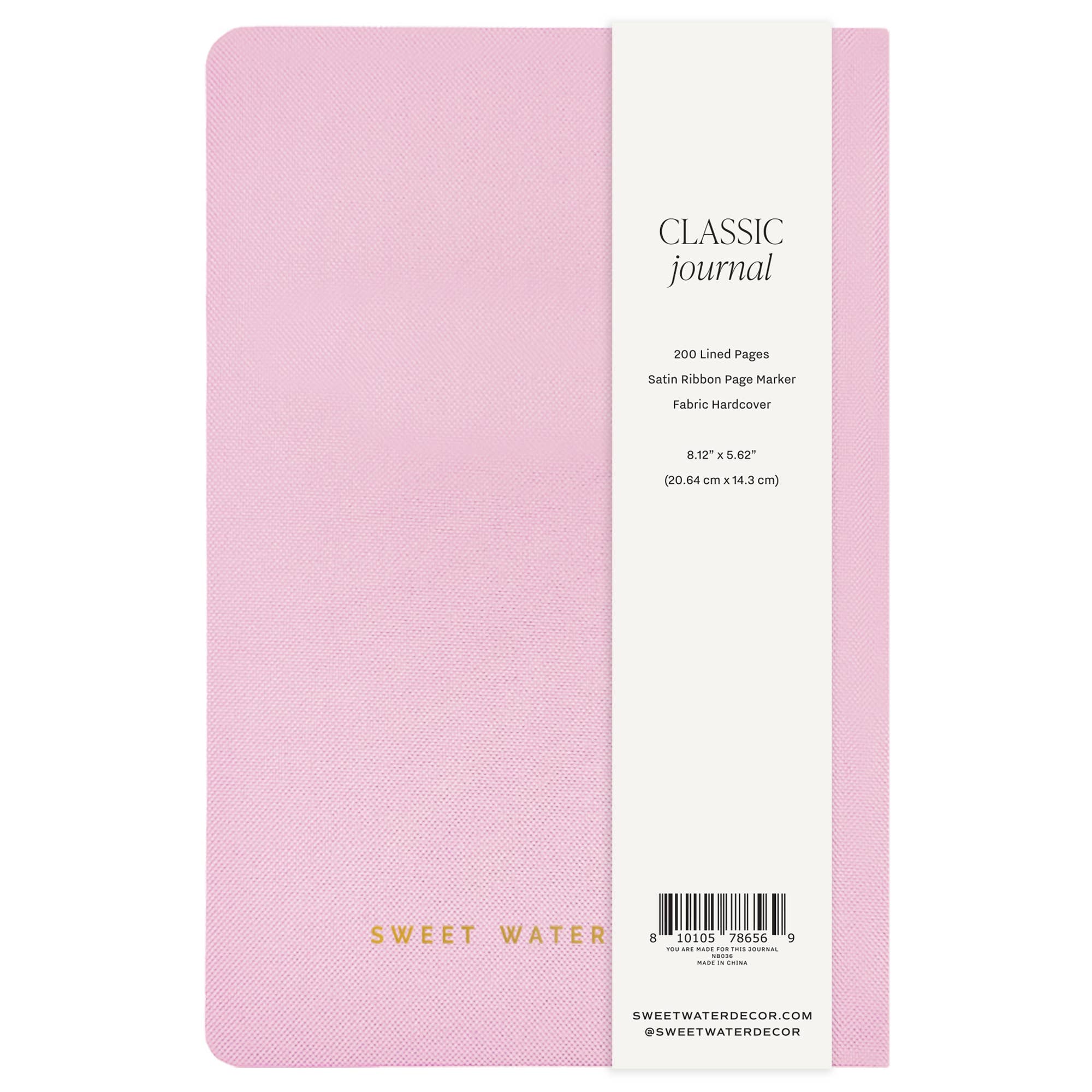 You Are Made For This Fabric Journal - Home Decor