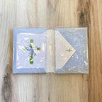 Boxwood Cross Stationery Set Blue/Green