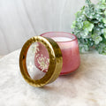 Little Flower Luna Flower Watercolor Pressed Floral Candle-Small