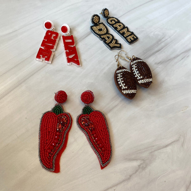 Game Day Earrings