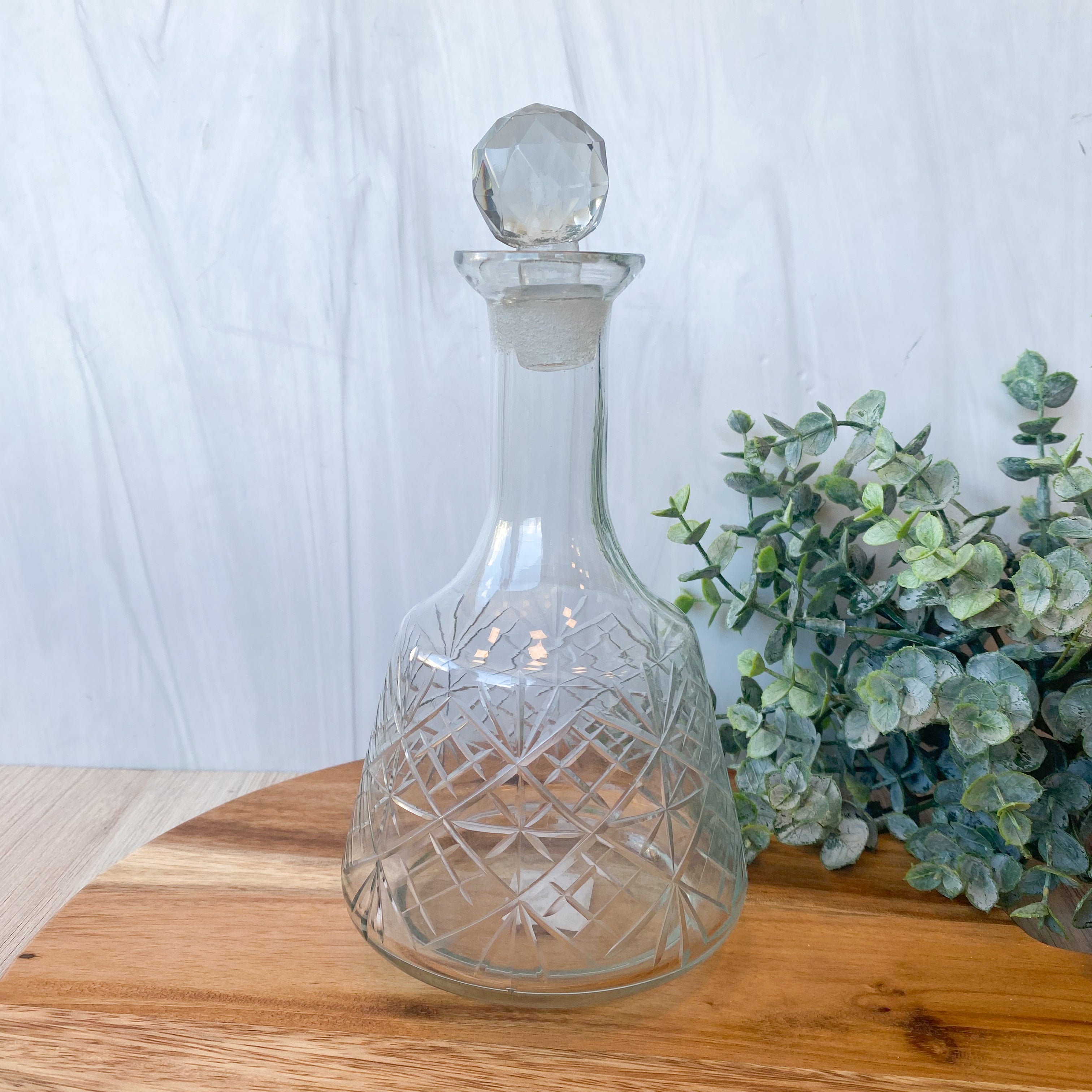 Round Glass Decanter