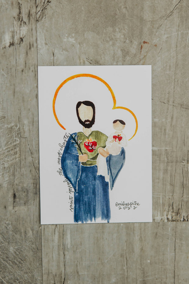 St. Joseph the Most Chaste - 5x7 Print