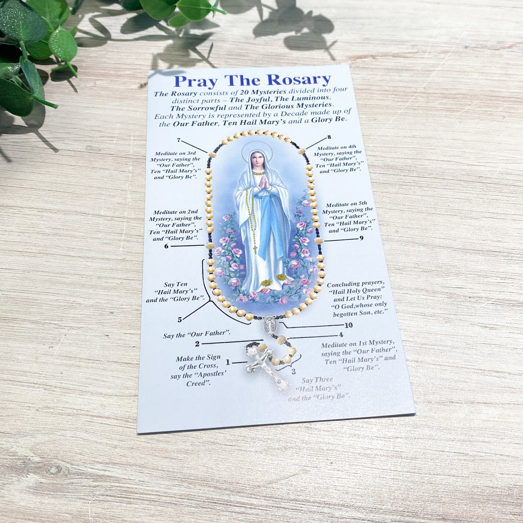 How to Pray the Rosary Pamphlet 150-030