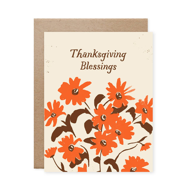 Thanksgiving Blessings Card