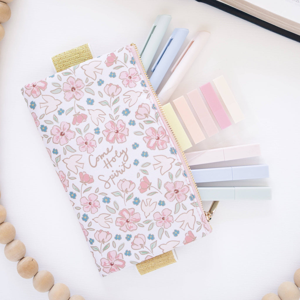 Come Holy Spirit Catholic Bible/Planner Pouch