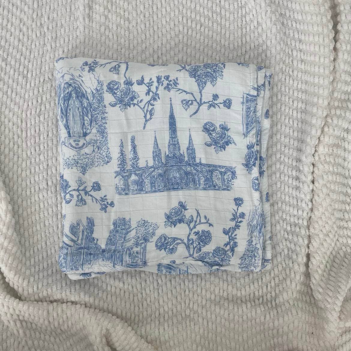 Lourdes Swaddle Blanket