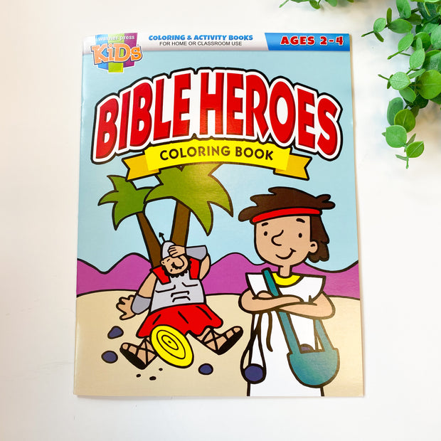 Coloring Book: Bible Heroes