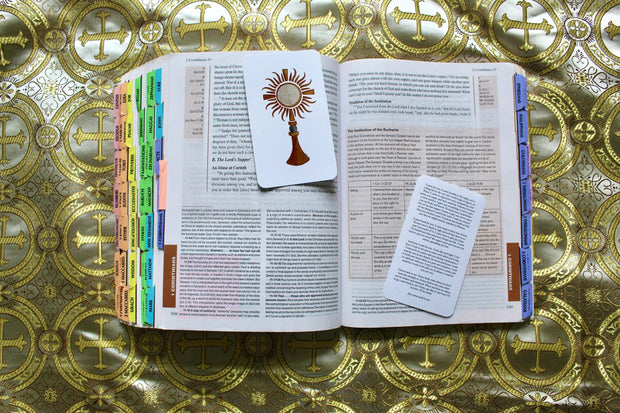 Monstrance Prayer card