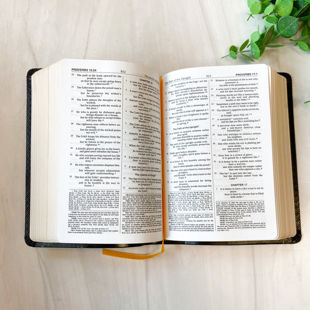 St. Joseph New Catholic Bible - Compact Size Black