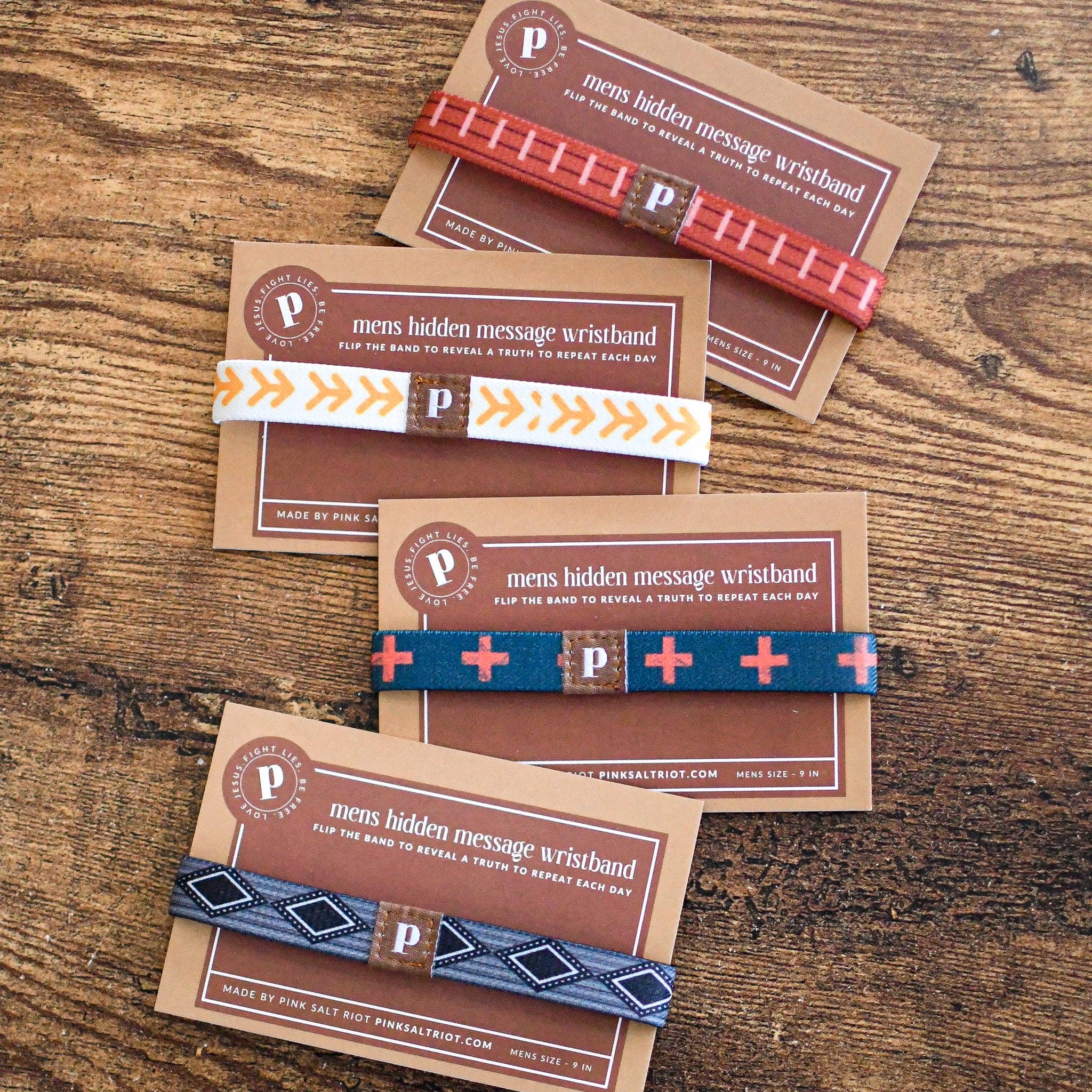 The Cross is the Victory Elastic Mens TruthBand Large