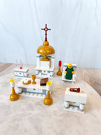 Father Leopold Celebrates Mass Lego Set