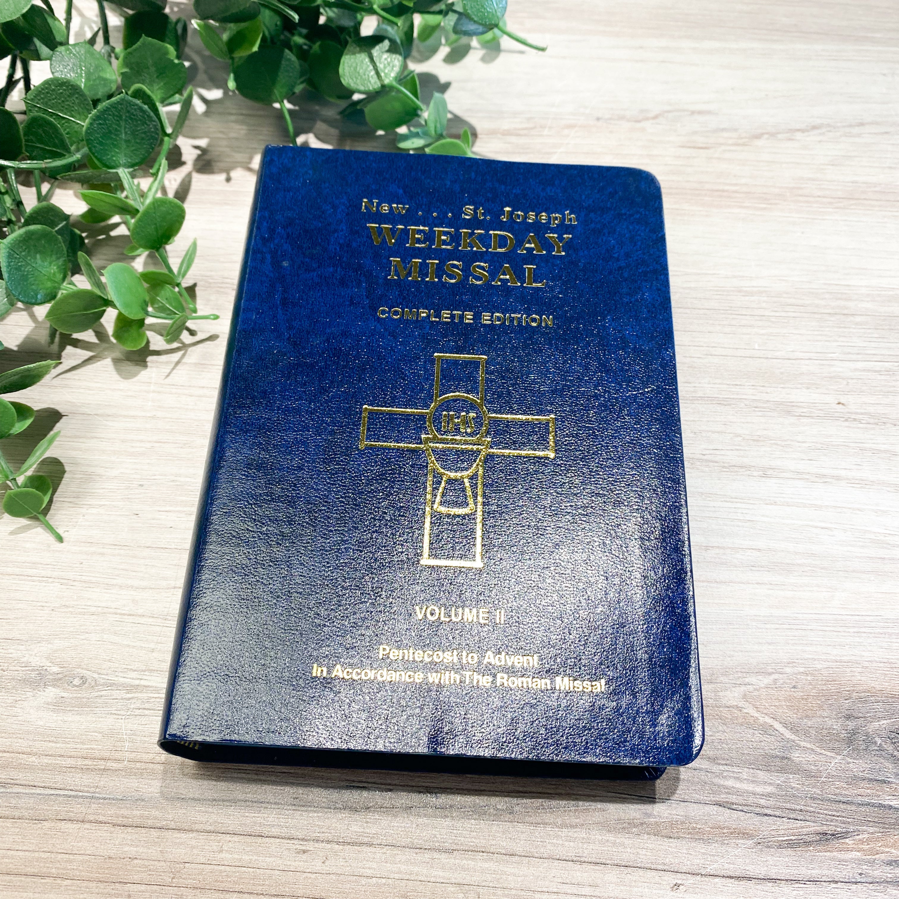 St. Joseph Weekday Missal (Vol. II / Pentecost To Advent) 921/09