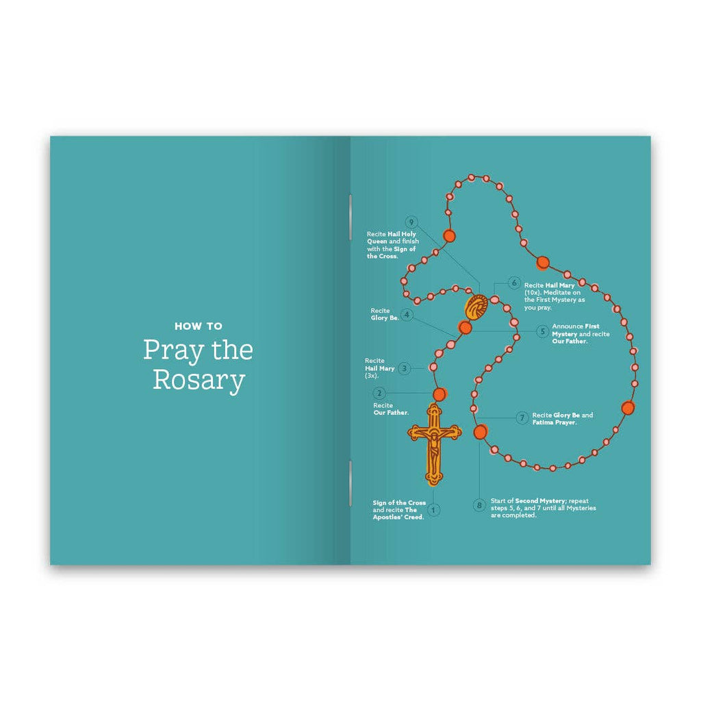 How to Pray the Rosary Booklet - Set of 10