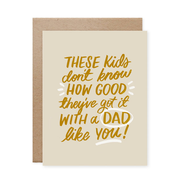 These Kids Father's Day Card