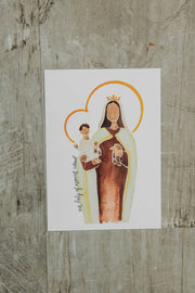Our Lady of Mount Carmel - 5x7 Print