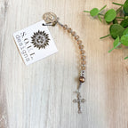 Pocket Rosary - Crystals / Gems / Beads