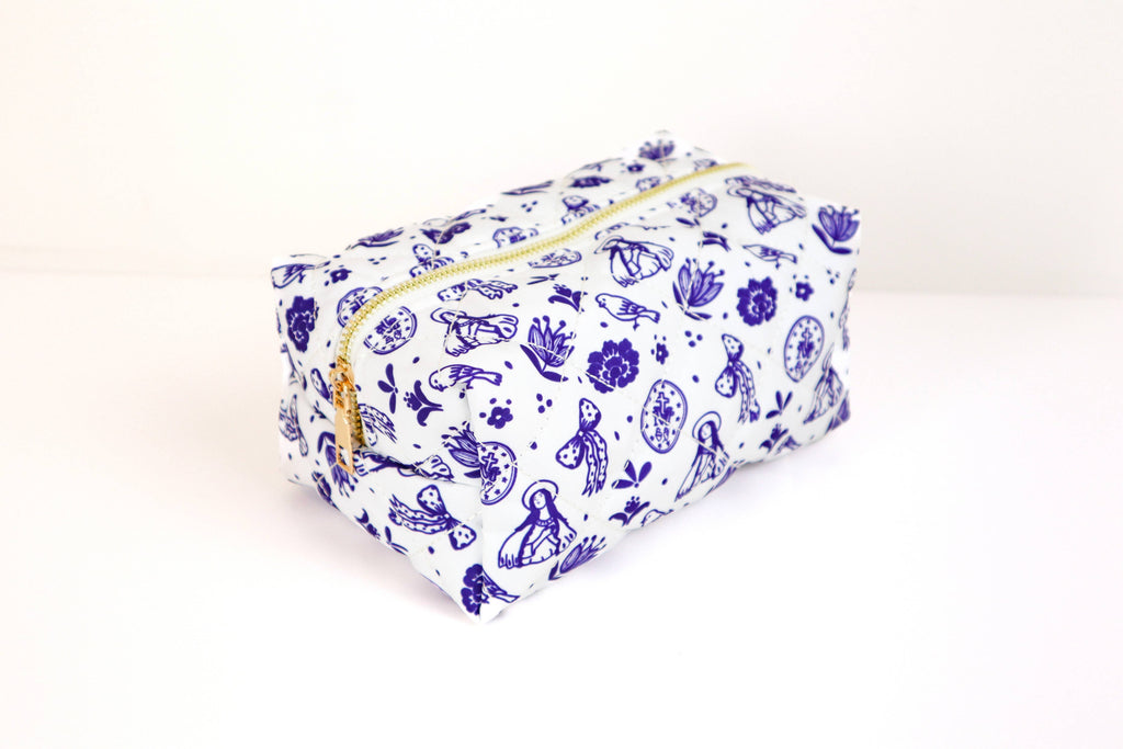 Marian Quilted Makeup Bag