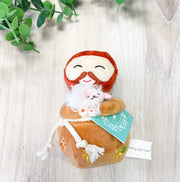 Mini Plush: Francis of Assisi Shining Light