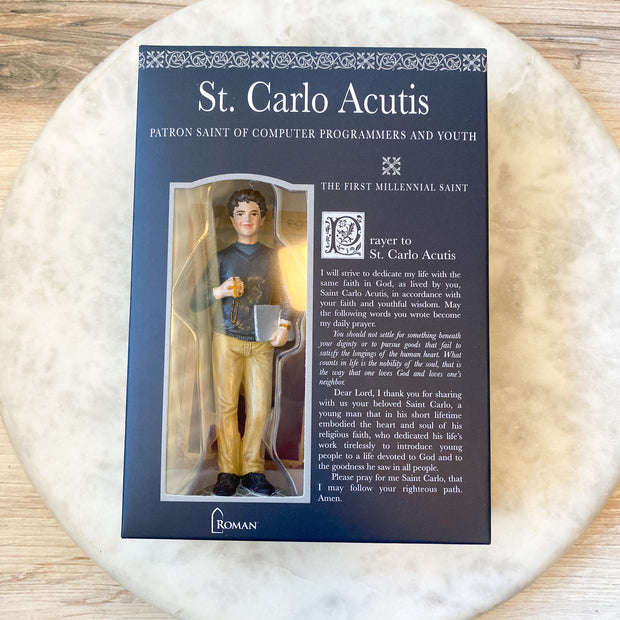 4"H Carlos Acutis Figure