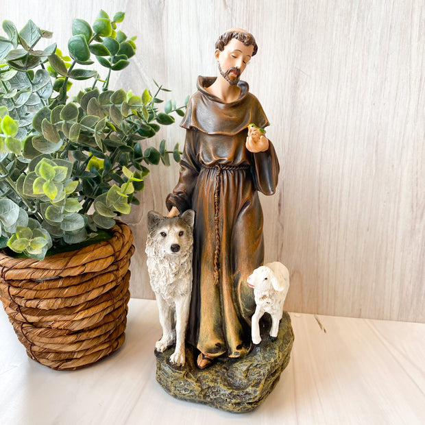 9.75" St. Francis Figure