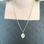 Sterling Silver St. Anthony Necklace