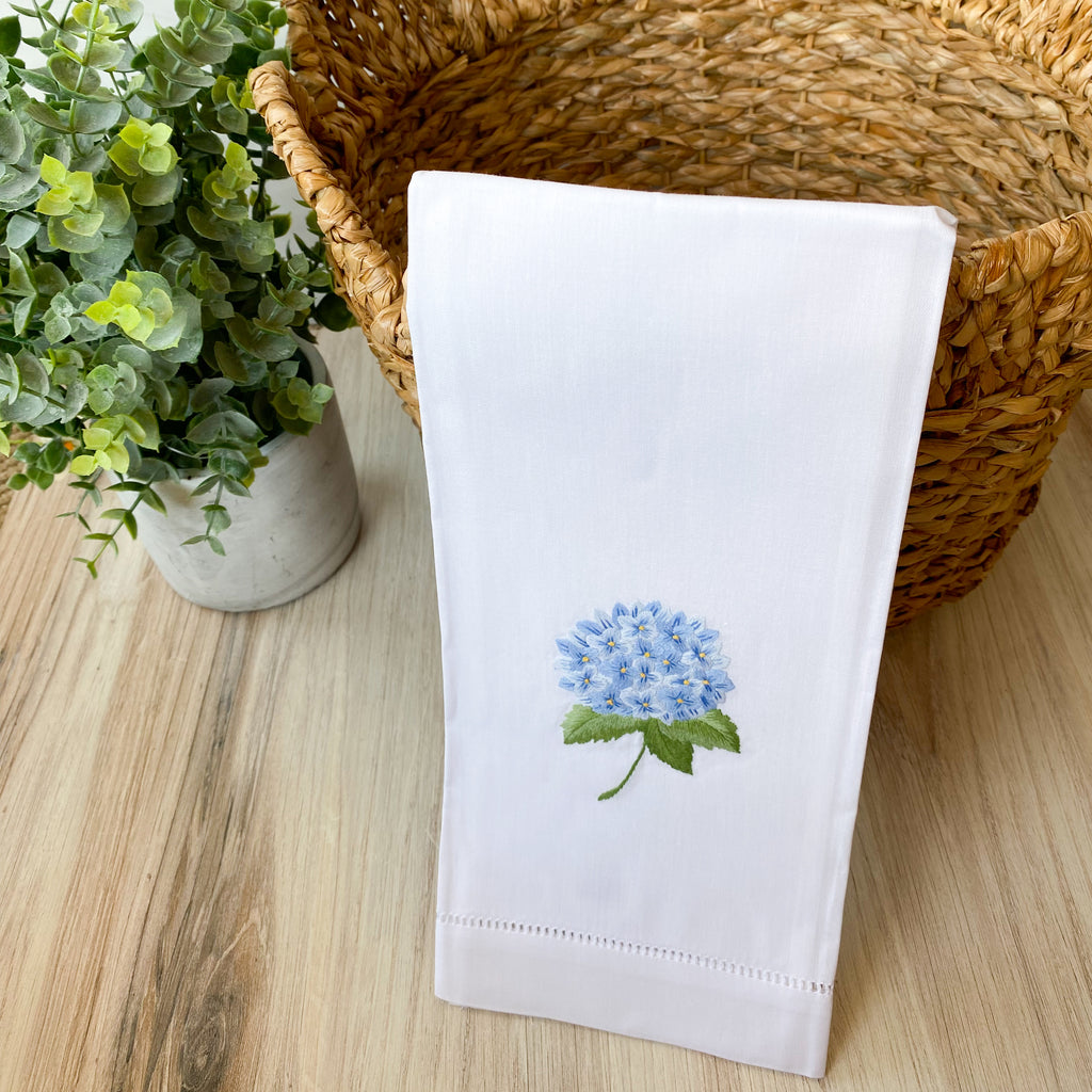 Hydrangea Blue Towel