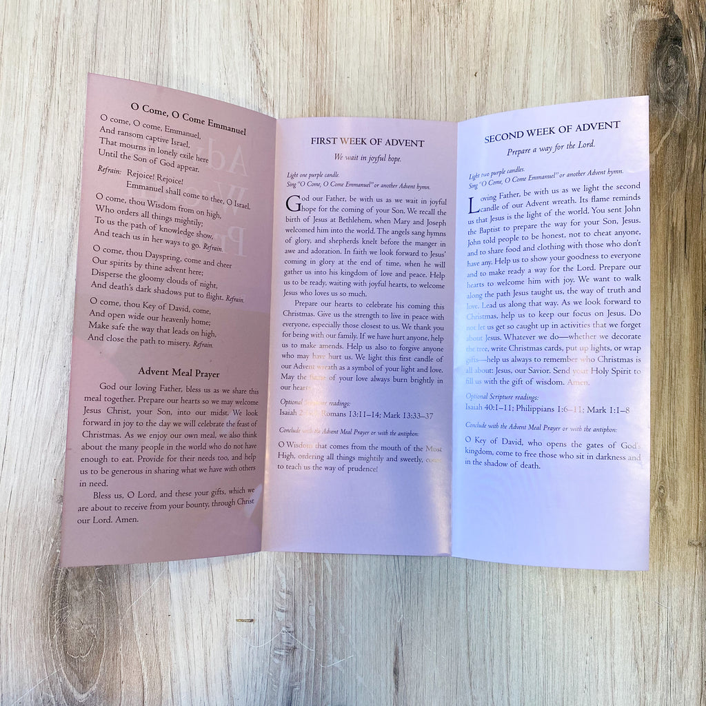 Advent Wreath Prayers