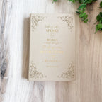 Journal Classic Taupe When She Speaks Prov. 31:26