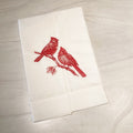 2 Cardinals on a Branch Tea Towel